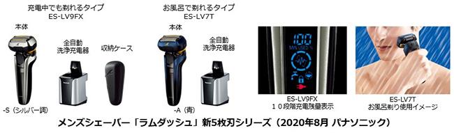 メンズシェーバー「ラムダッシュ」新5枚刃シリーズ 6機種を発売 