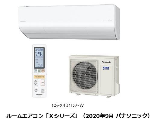 ルームエアコン「Xシリーズ」CS-X401D2-W