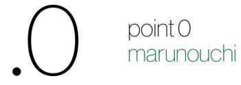 point 0 marunouchi ロゴ
