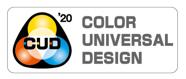 カラーユニバーサルデザイン（CUD）ロゴ