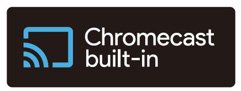 Chromecast built-in ロゴ画像