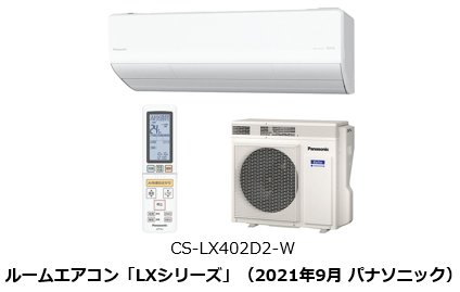 ルームエアコン エオリア「LXシリーズ」CS-LX402D2-W