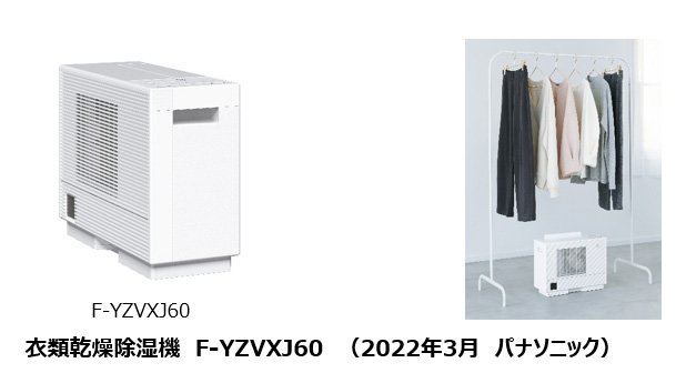 デシカント方式 衣類乾燥除湿機 F-YZVXJ60を発売 | プレスリリース 
