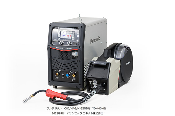 フルデジタル CO2／MAG／MIG溶接機（パルス搭載）YD-400NE1を発売 
