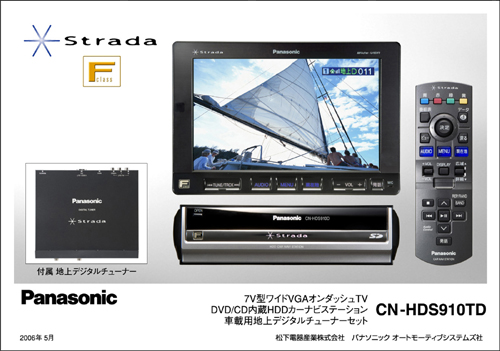 Strada HDDカーナビステーション「Fクラス」3機種を発売 | プレス 