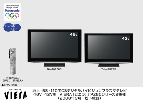 Panasonic VIERA デジタルハイビジョンプラズマテレビ 46V型-