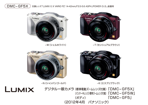 デジタルカメラ LUMIX DMC-GF5を発売 | プレスリリース | Panasonic 