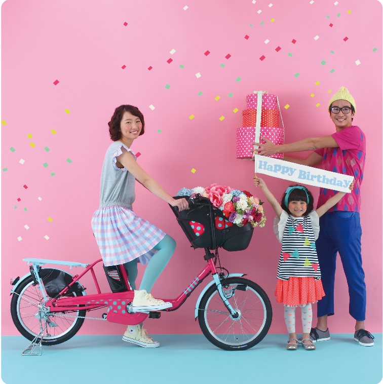 限定発売幼児2人同乗対応電動アシスト自転車ギュット・ミニ・DX