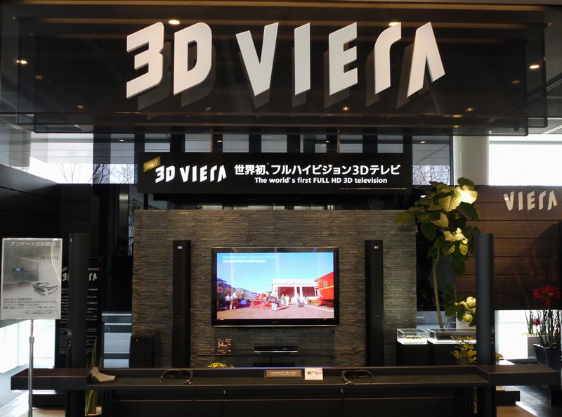 プラズマテレビ Panasonic 3D VIERA VT2 TH-P50VT2 - テレビ