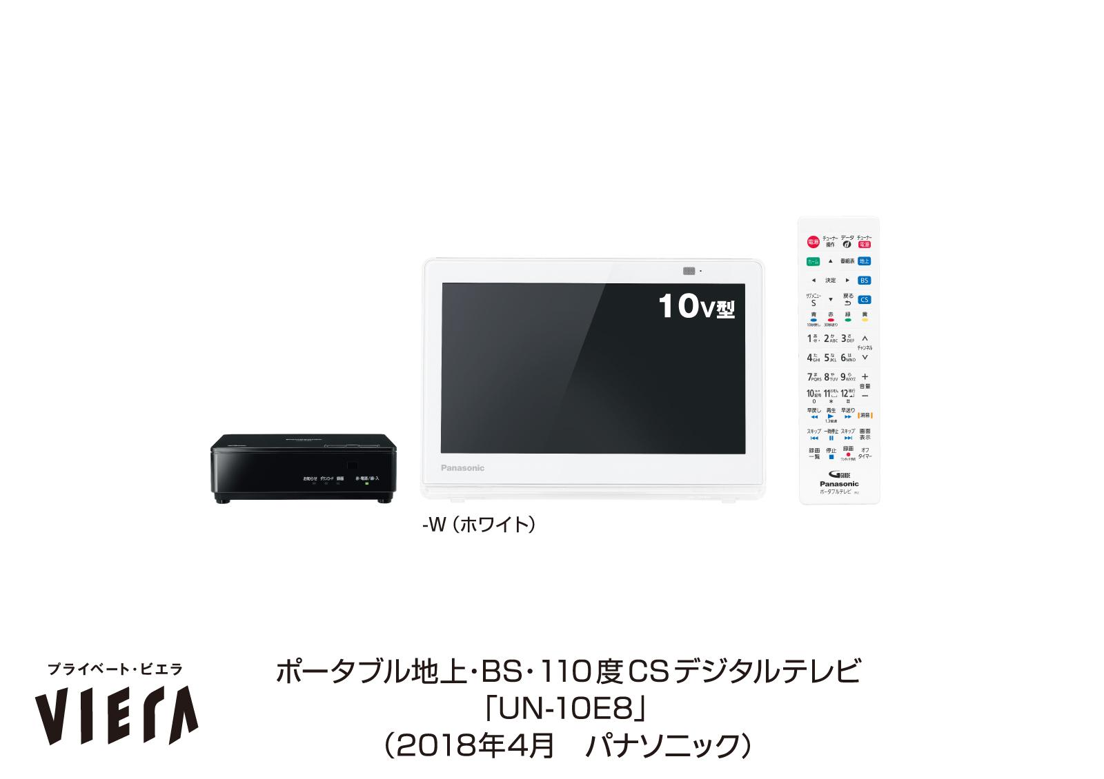 Panasonic VIERA UN-10E6D チューナーUN-E6Sビエラ - テレビ