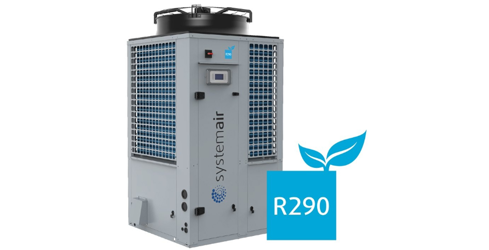 image:Heat Pump Chiller (SYSAQUA BLUE R290) made by Systemair