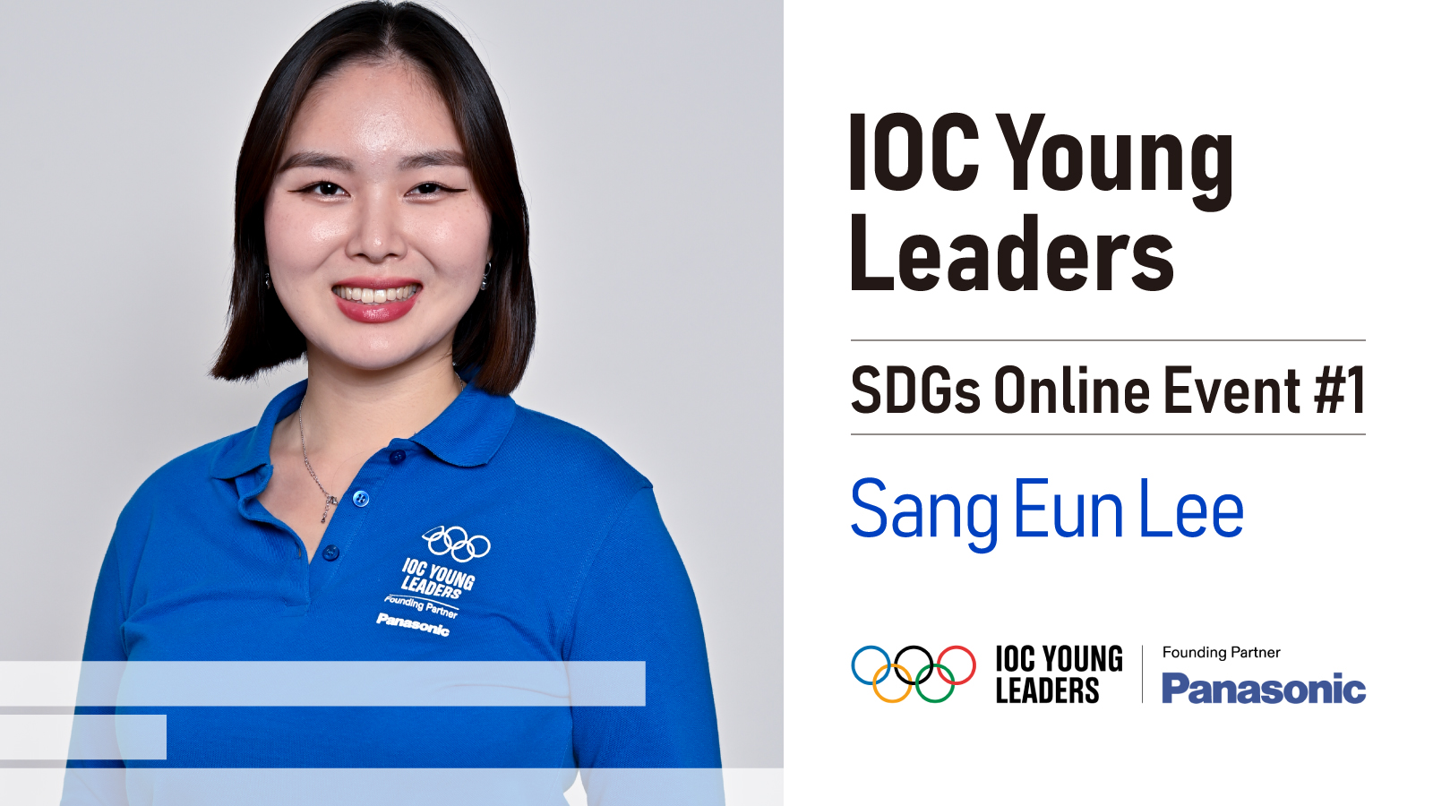 IOC Young Leader Lee Sang Eun Helps Young Athletes in Korea Achieve Their Sporting Dreams