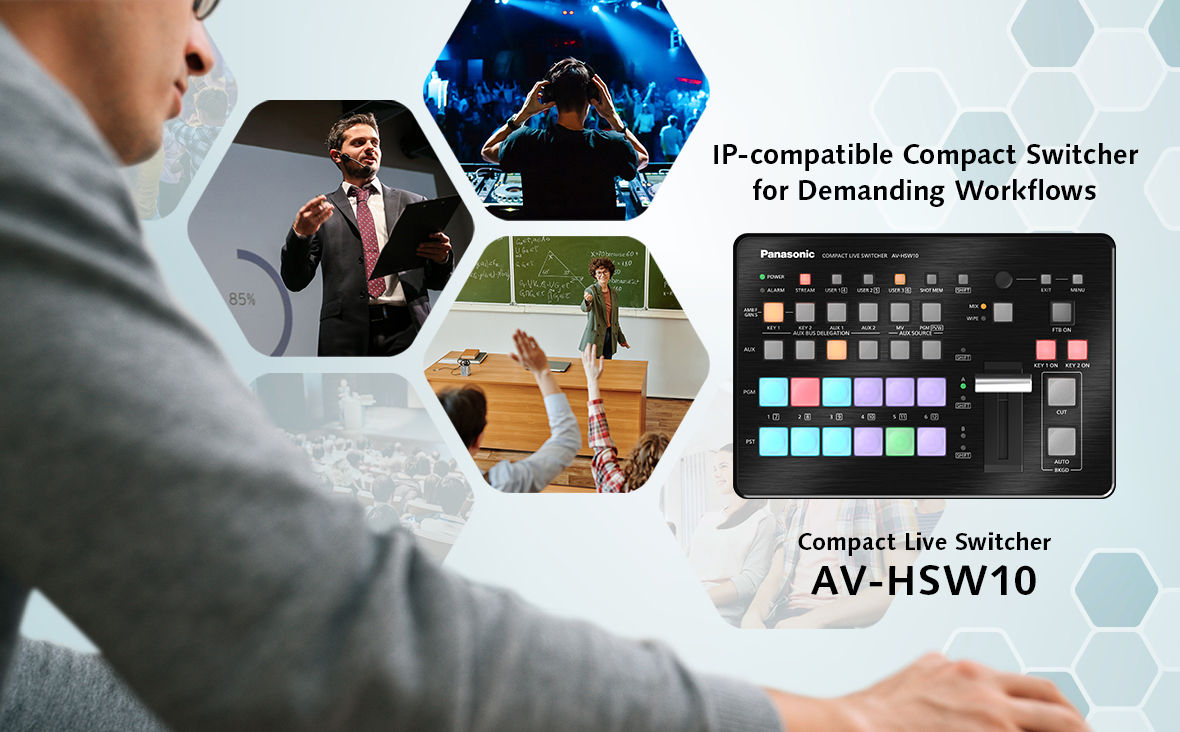 image:Compact Live Switcher AV-HSW10