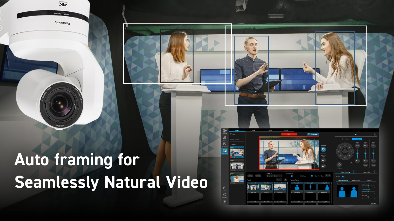 image: Auto framing for Seamlessly Natural Video