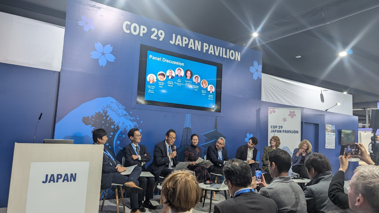 COP29の議論・展示に参画～脱炭素・サーキュラーエコノミー型社会への貢献を発信