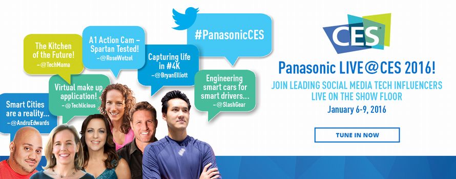 Follow #PanasonicCES