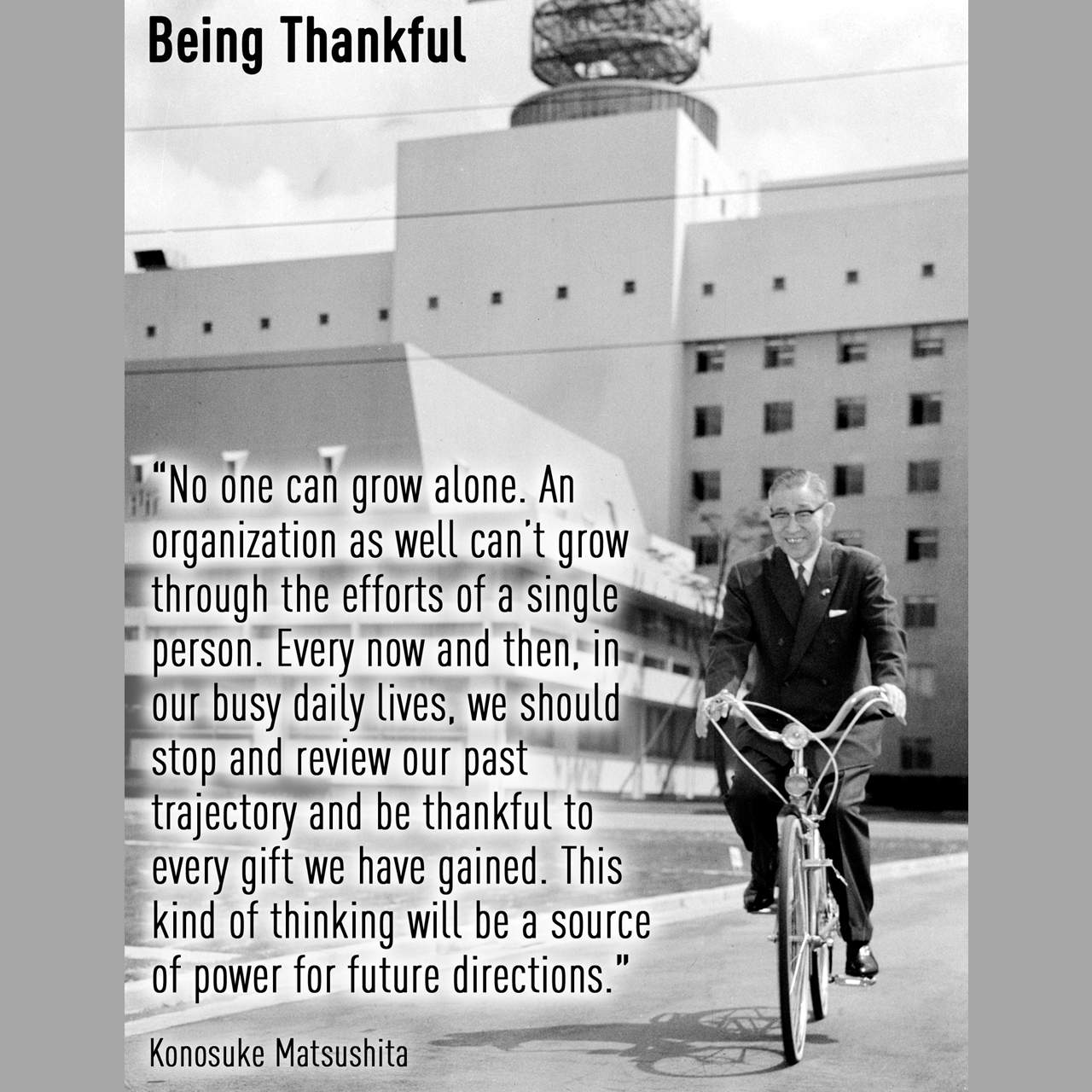 [Words of Wisdom] Being Thankful