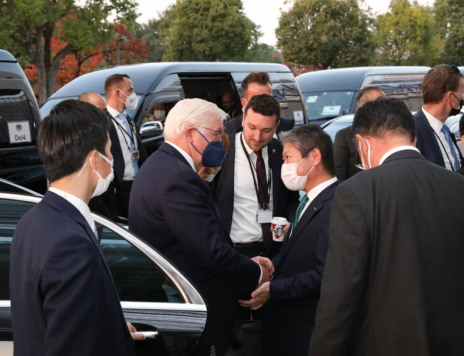 Photo: President of Germany Visits Panasonic Kusatsu Site