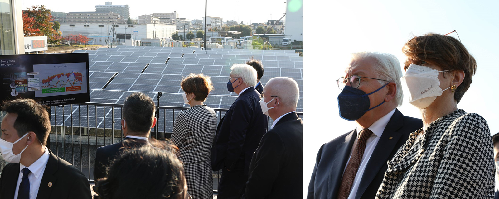 Photo: President of Germany Visits Panasonic Kusatsu Site