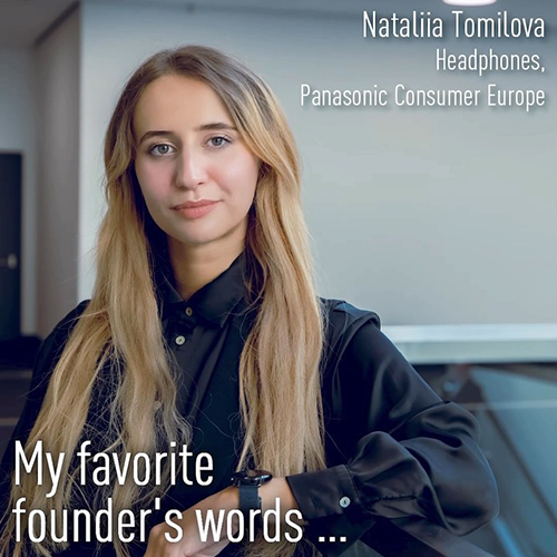 Photo: Nataliia Tomilova, Product Manager – Headphones, Panasonic Consumer Europe