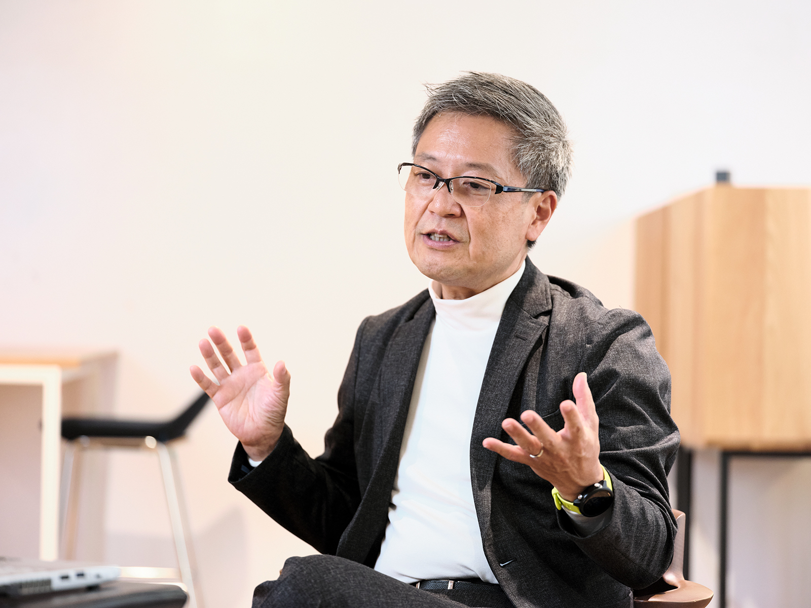 Photo: Yoshiaki Tokuda, General Manager of the Intellectual Property Department