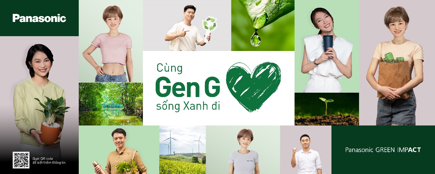 The “Live Green and Wellness with Gen G” campaign aims to inspire a green generation with a green, wellness and sustainable lifestyle