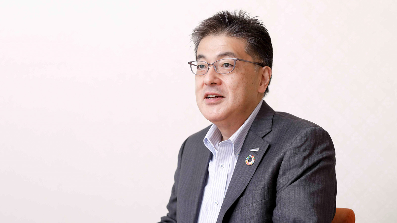 Photo: Panasonic Group CEO Yuki Kusumi