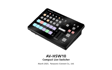 image:Compact Live Switcher AV-HSW10