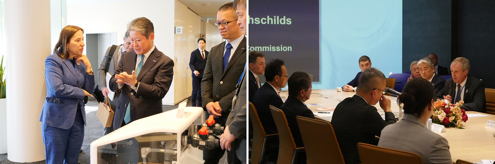 Photo: Lieutenant Governor Eleni Kounalakis visiting Panasonic Center Tokyo