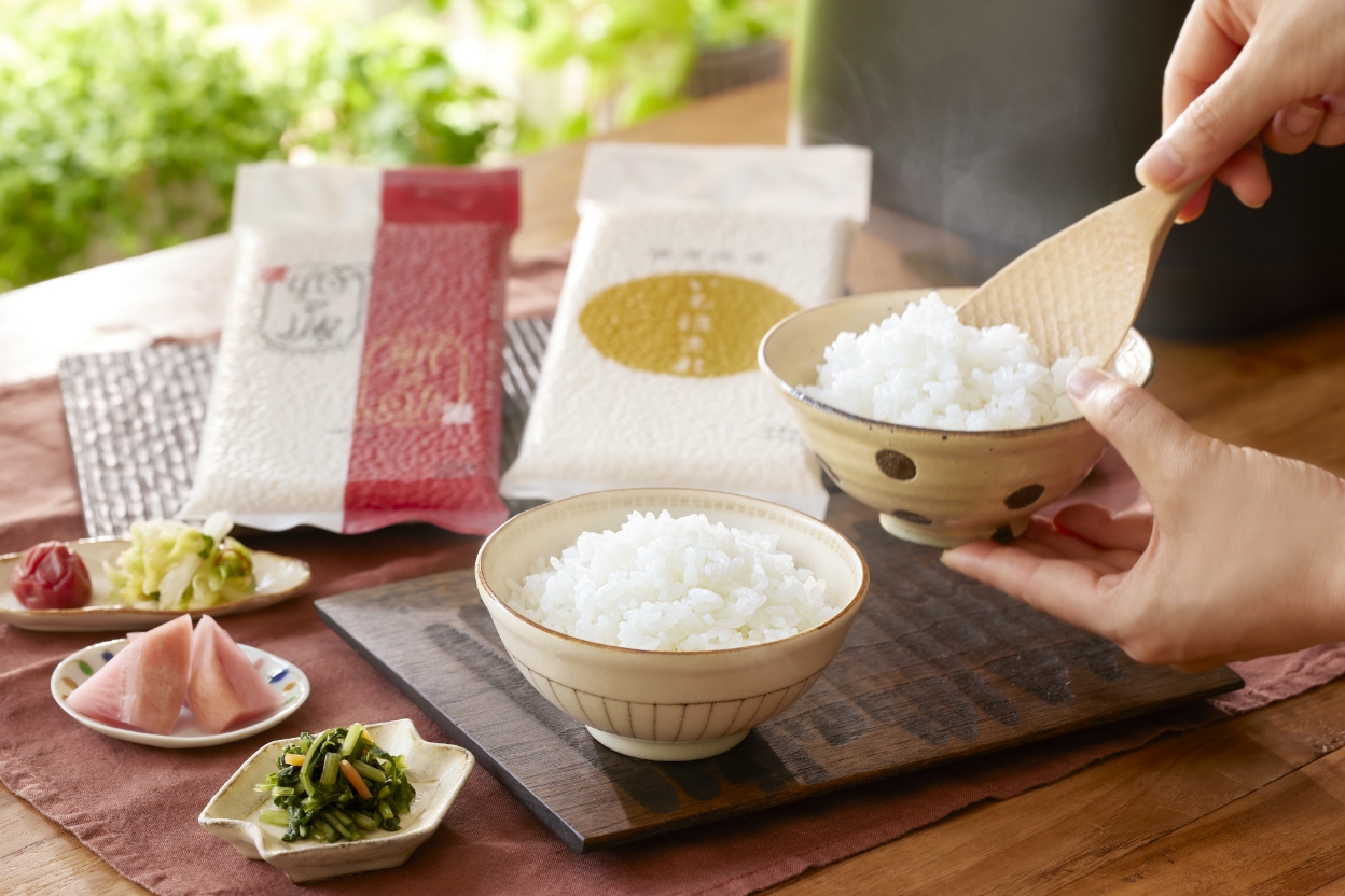 写真：「おうちで全国ご当地米食べくらべ体験コース」のイメージ