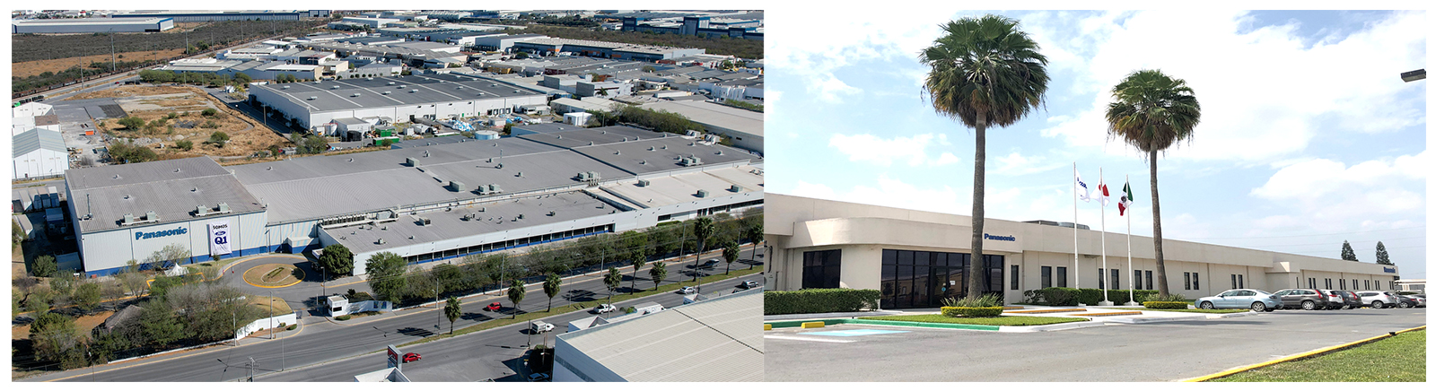 Photo: Mexico factories of Panasonic Automotive Systems Company of America (PASA)