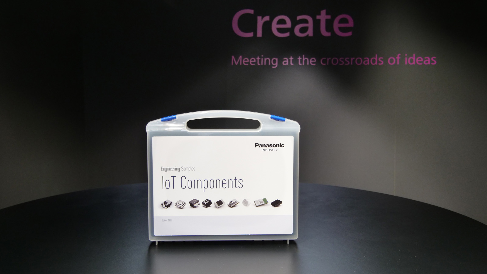 Photo: IoT Components tool kits available at exhibitions and for customers to take with them