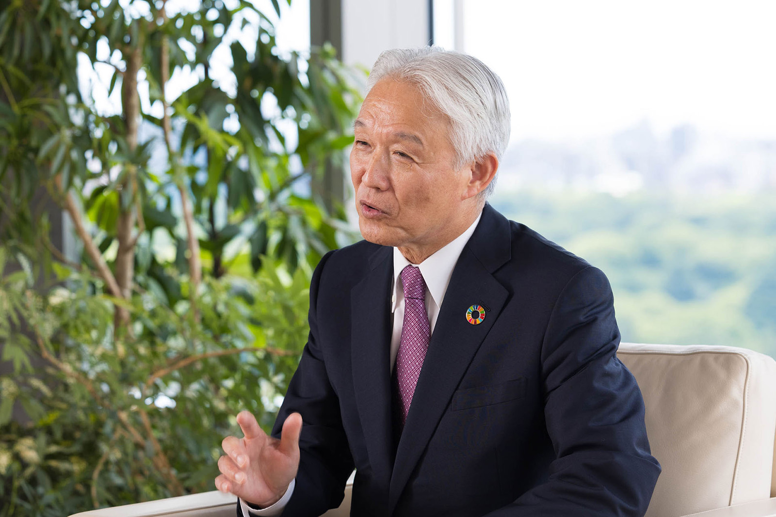 Photo: Michitaka Sawada, Outside Director of Panasonic Holdings