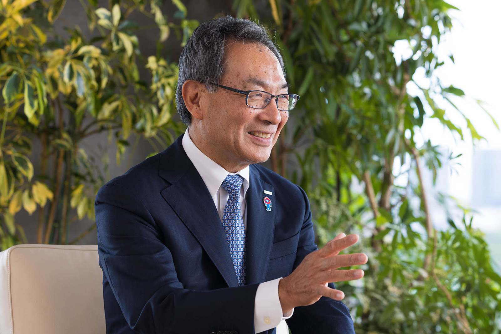 Photo: Kazuhiro Tsuga, Director, Chairperson of the Board of Panasonic Holdings