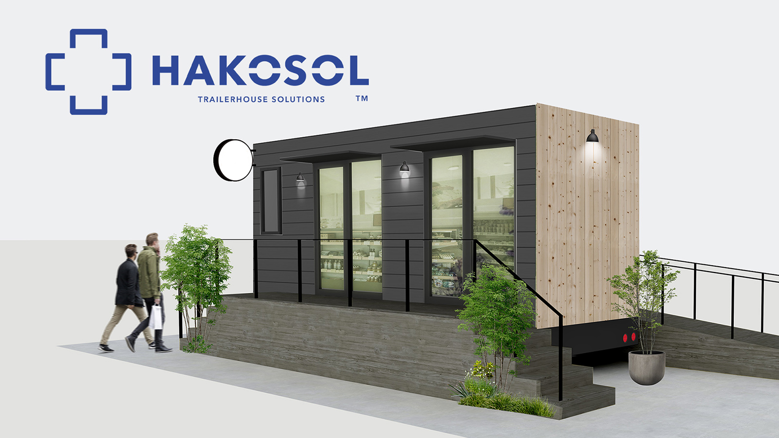 移動型出店ソリューション「HAKOSOL」