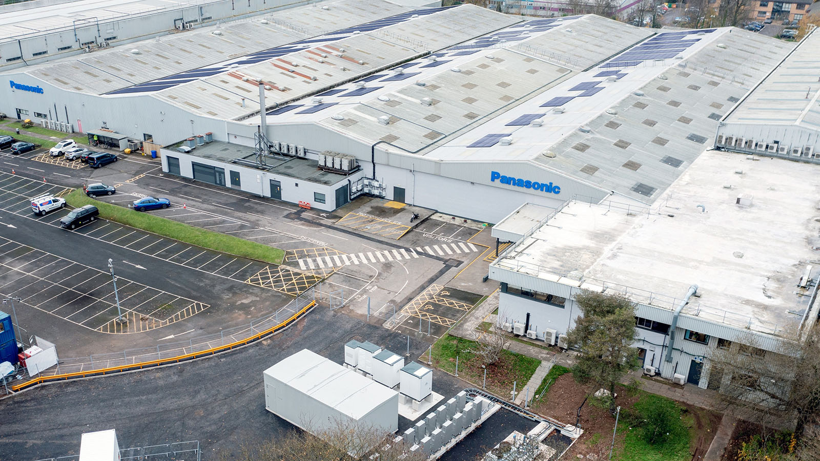 Photo: Demonstration facility at Panasonic Manufacturing UK Ltd.