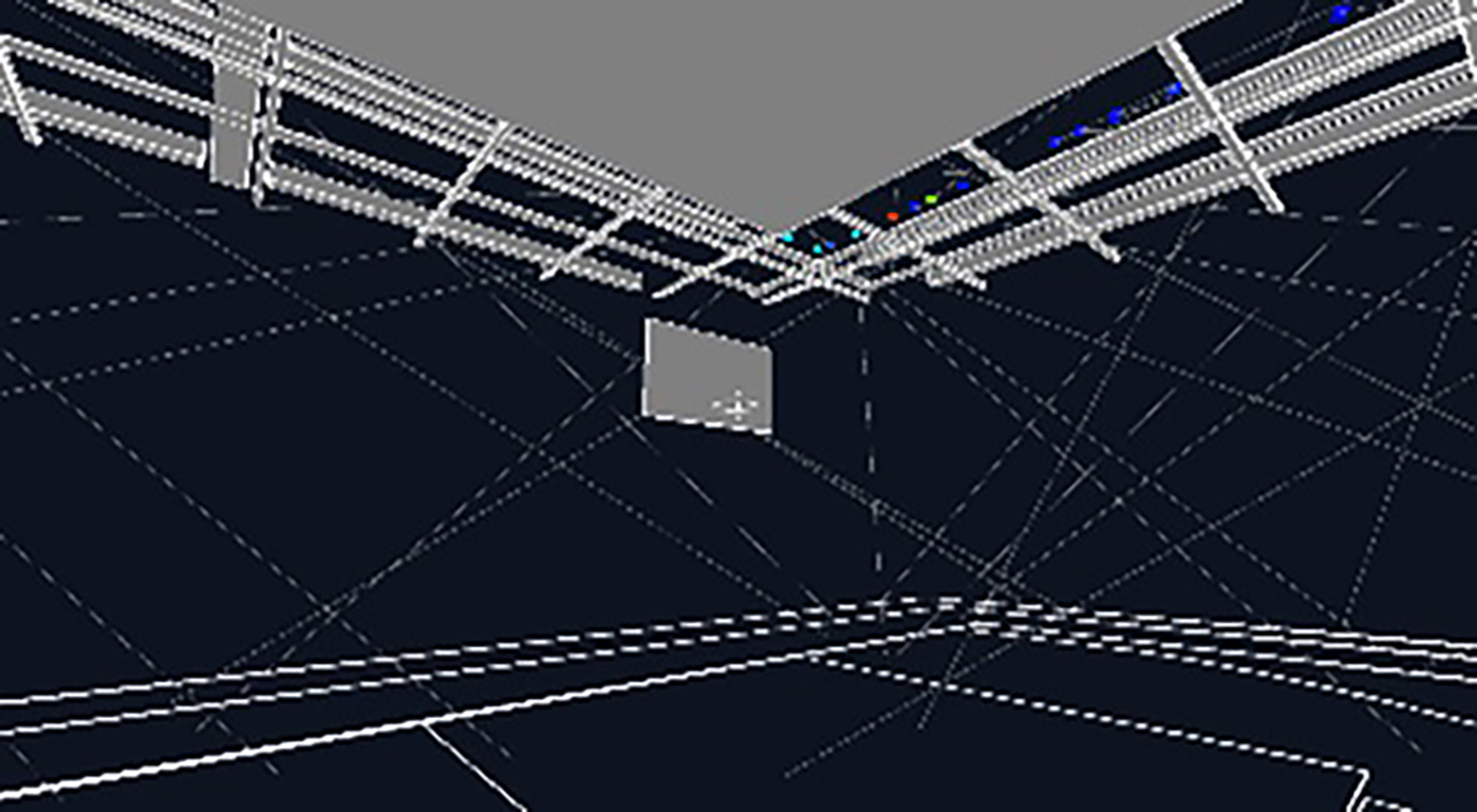 パナソニック独自の3Dシミュレーションでまぶしさ検証1