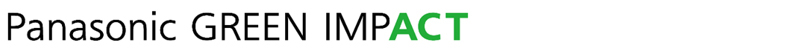 画像：Panasonic GREEN IMPACTロゴ