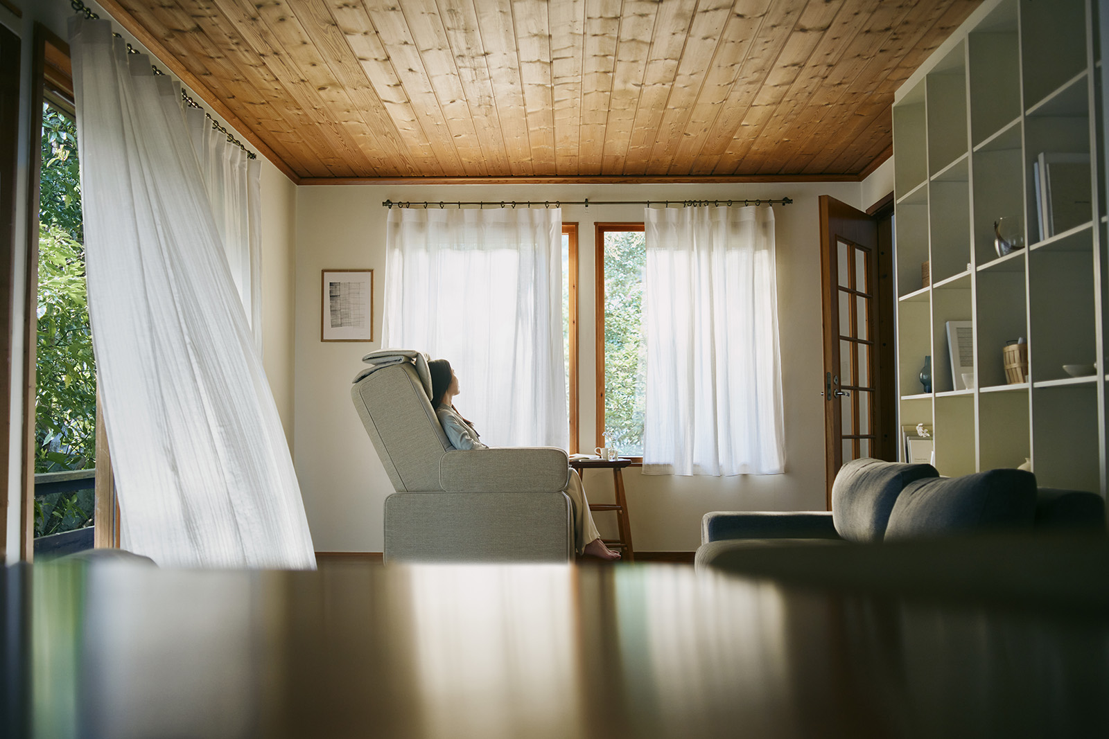 マッサージチェア リアルプロ カーサライン（EP-MA110）使用イメージ