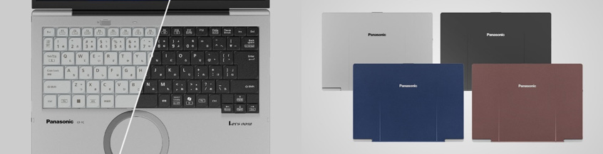 画像：ビジネスを彩る豊富なカラーバリエーション（パナソニックストアプラス限定）