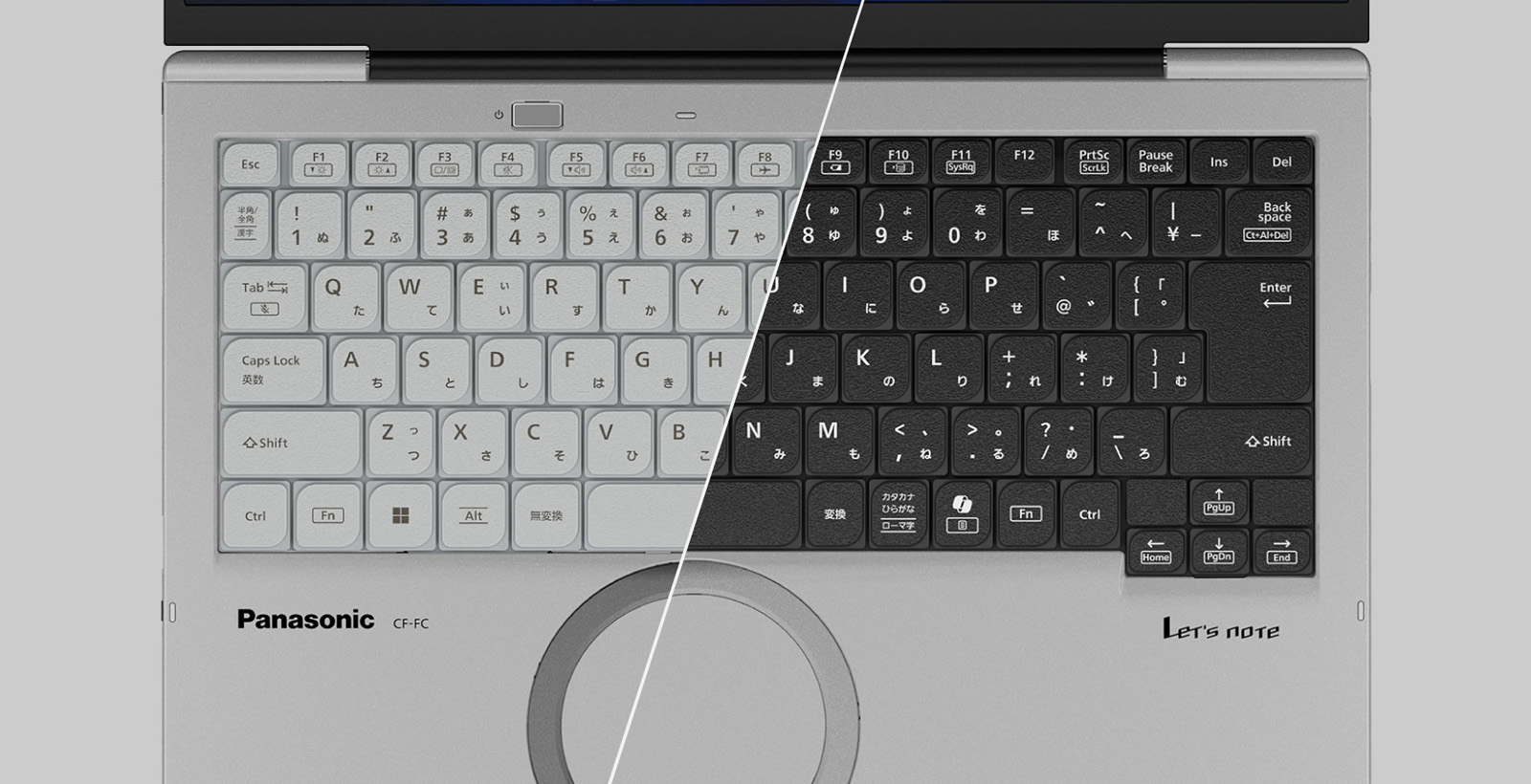 キーボード／ホイールパッドカラー