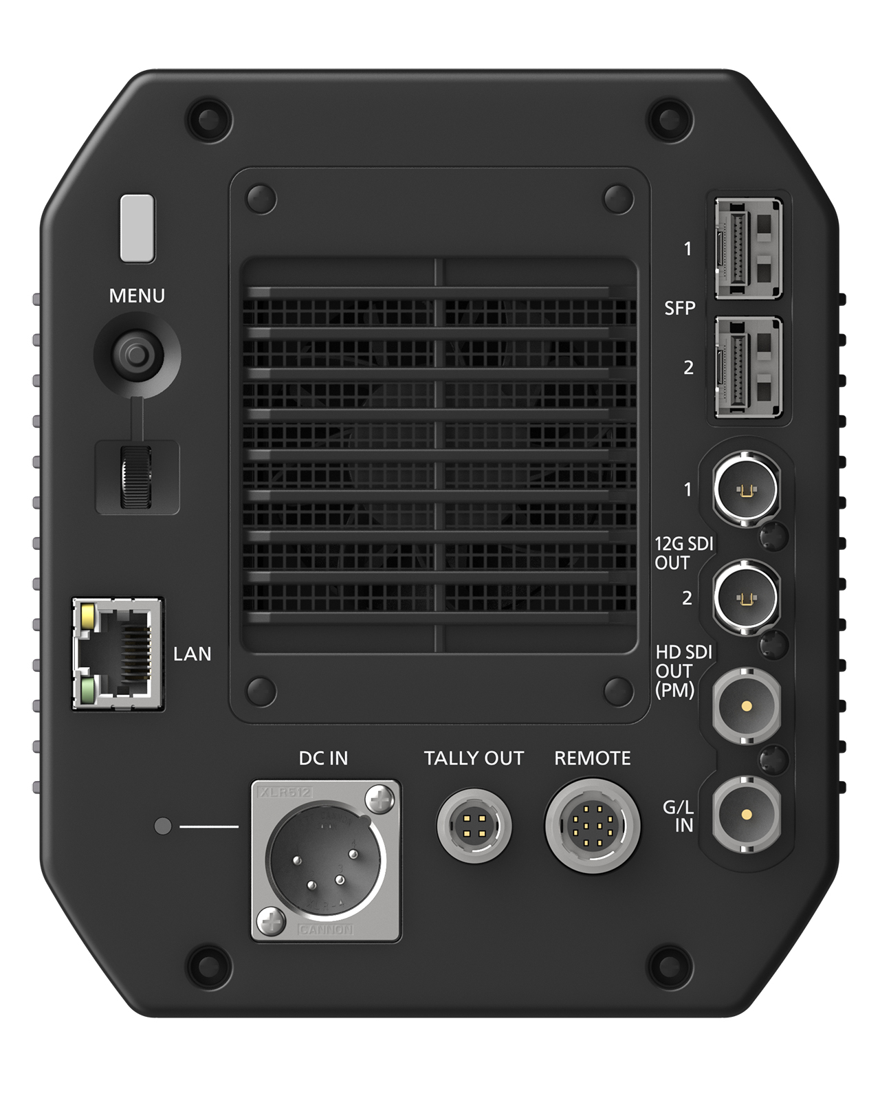 4KマルチパーパスカメラAK-UBX100 背面
