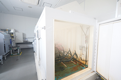 画像：塩水噴霧試験