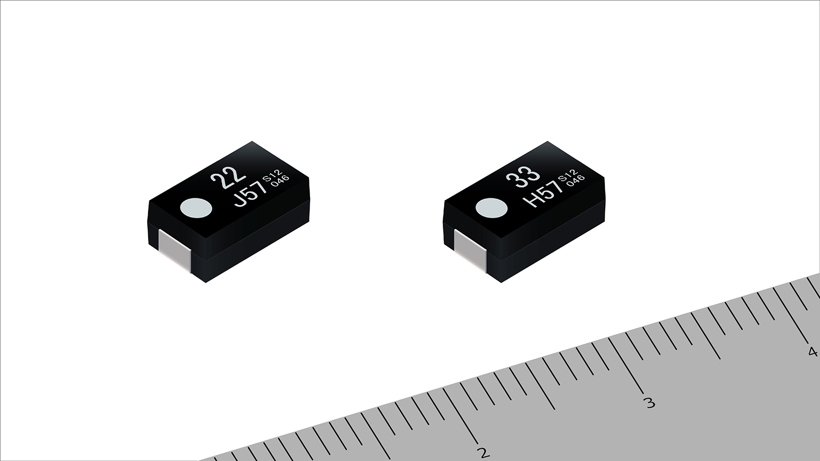 導電性高分子タンタル固体電解コンデンサ（POSCAP）