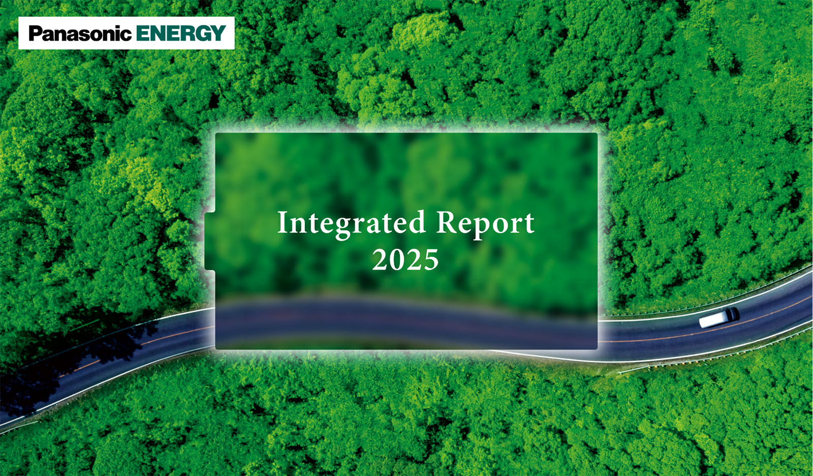 Panasonic Energy Integrated Report 2025 key visual