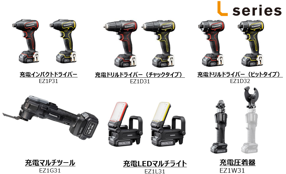 画像：Lシリーズラインアップ