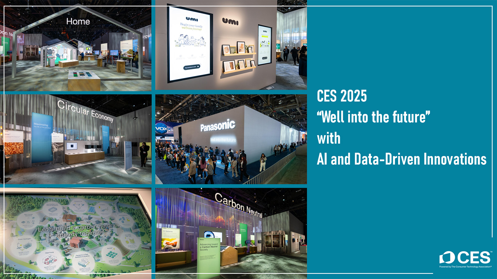 Panasonic Leaps “Well into the future” with AI and Data-Driven Innovations at CES 2025 Exhibition Space