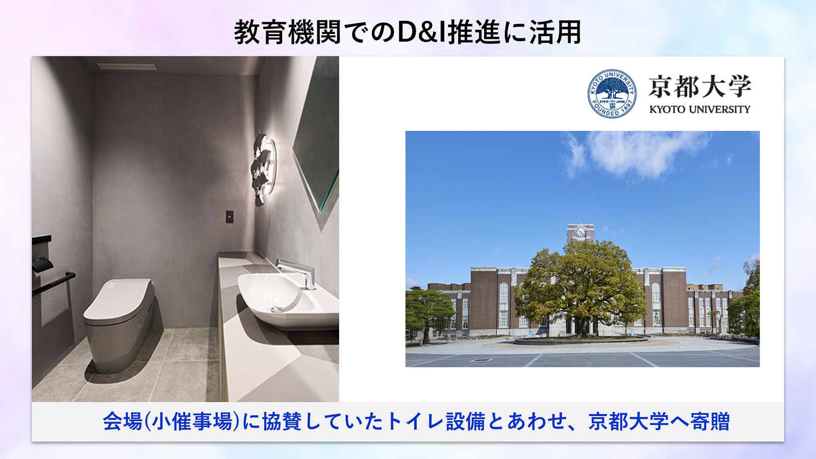 図版：教育機関でのD&I推進に活用