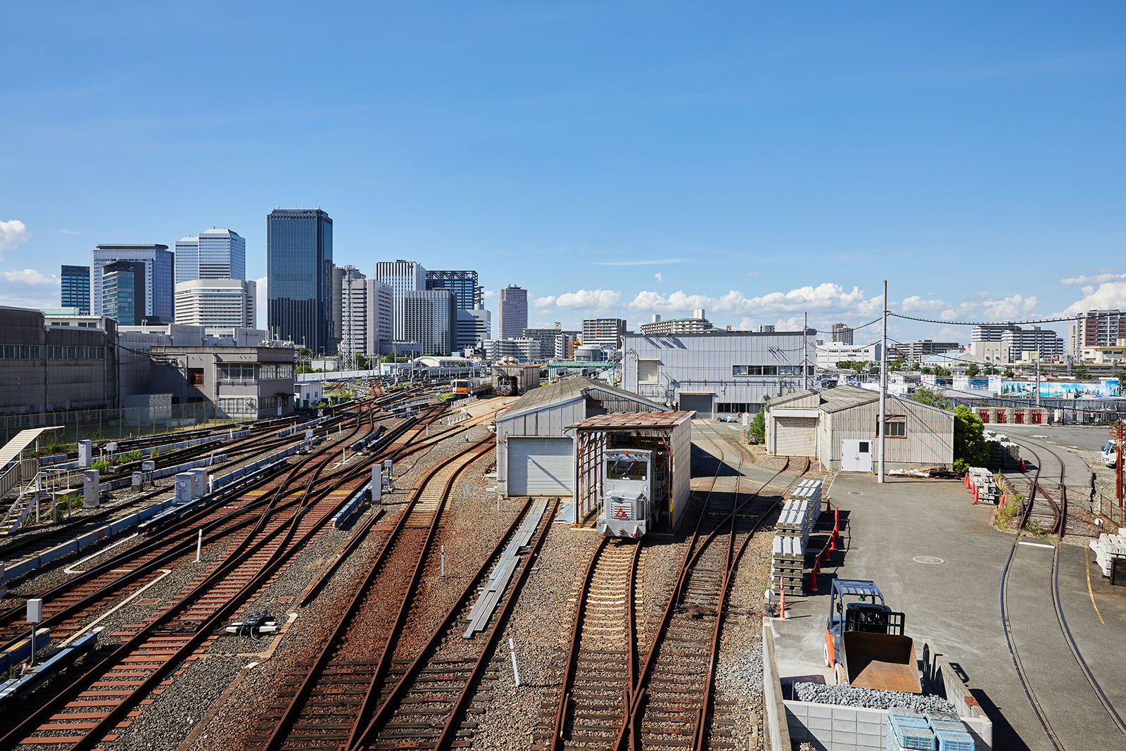 Osaka Metro Morinomiya Inspection Yard