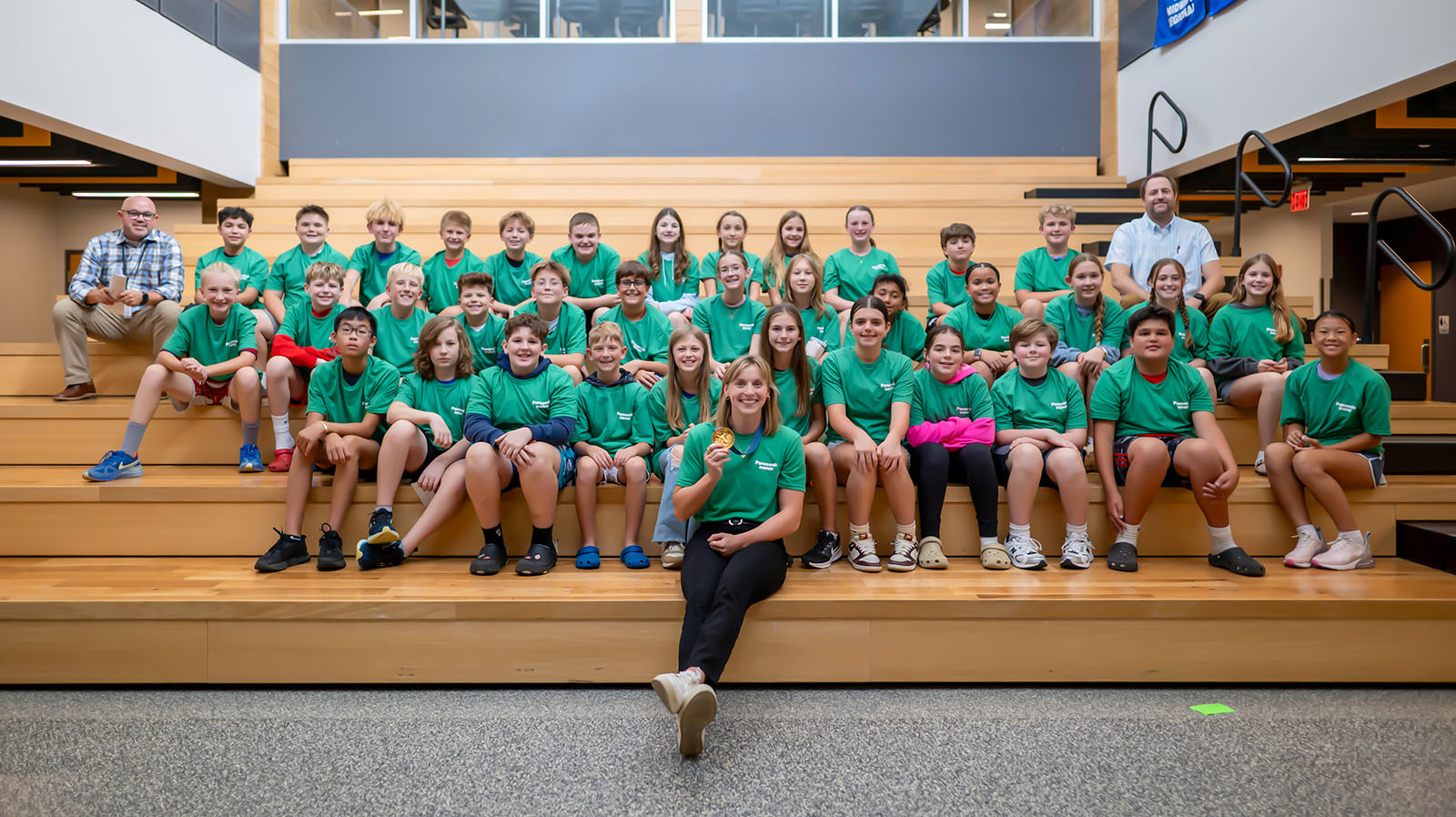 Panasonic and Olympian Katie Ledecky Champion STEAM Education for Students in Kansas